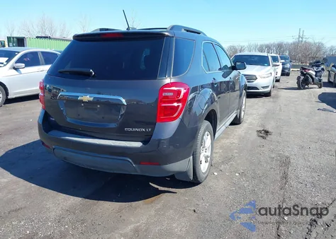 2016 Chevrolet Equinox Lt из США, поврежденный, VIN 2GNFLFEK1G6301612